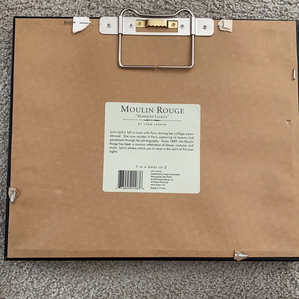 Moulin Rouge Picture Frame - Picture 2 of 2